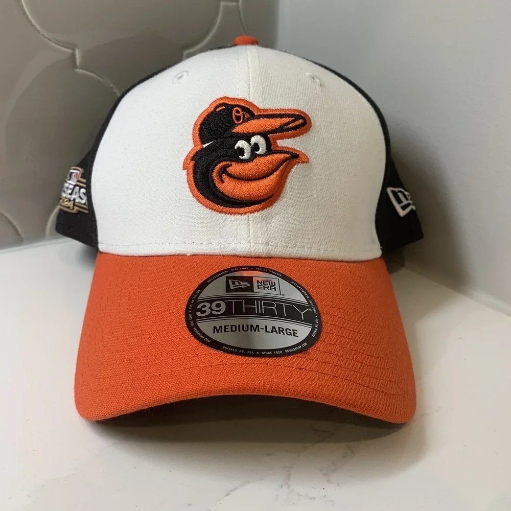 New Era Baltimore Orioles 39THIRTY MLB 2024 Postseason Black Hat Medium/Large